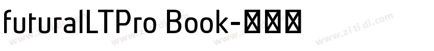 futuralLTPro Book字体转换